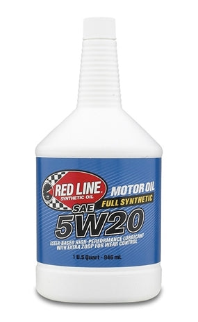 Red Line 5W20 Synthetic Motor Oil Quart 15204 - eliteracefab.com