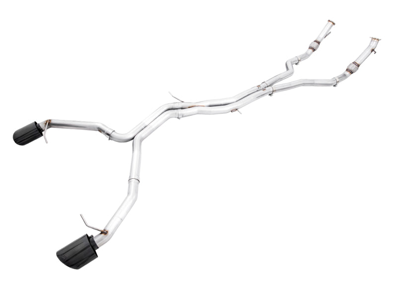 AWE Tuning Audi B9 RS5 Coupe 2.9L Track Edition Exhaust - Diamond Black RS-Style Tips AWE Tuning