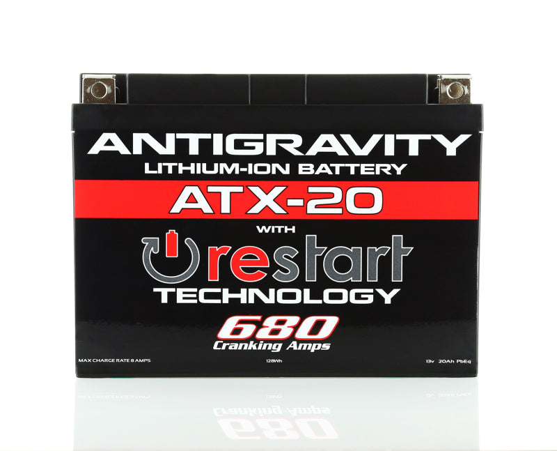 Antigravity YTX20 Lithium Battery w/Re-Start - eliteracefab.com