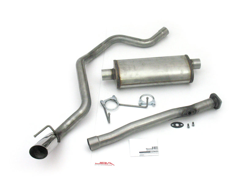 JBA 40-9010 | 96-98 TOYOTA 4RUNNER 2.7/3.4L 409SS PASS SIDE SINGLE EXIT CAT-BACK EXHAUST; 1996-1998 - eliteracefab.com
