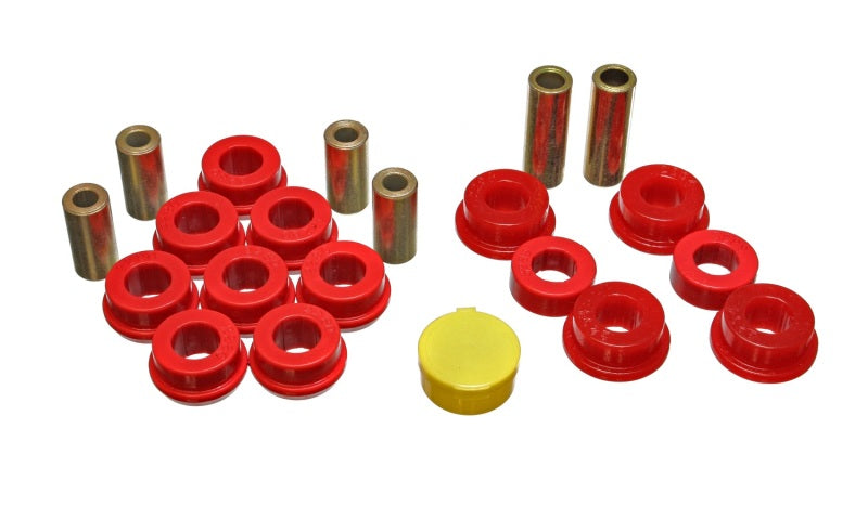 Energy Suspension 94-97 Honda Accord/Odyssey Red Front Control Arm Bushing Set - eliteracefab.com