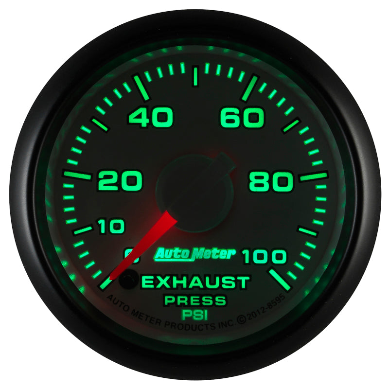 Autometer Factory Match Exhaust Pressure Gauge 2-1/16in 0-100 PSI FSE Dodge 8595