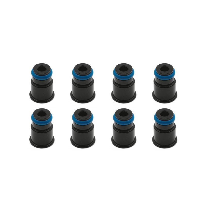 BLOX Racing 11mm Adapter Top (1/2in) w/Viton O-Ring & Retaining Clip (Set of 8) BLOX Racing