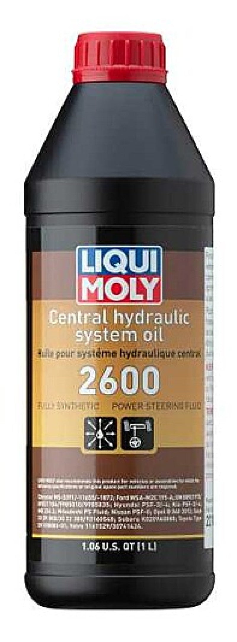 Liqui Moly 22182 Central Hydraulic System Oil 2600 (1L)