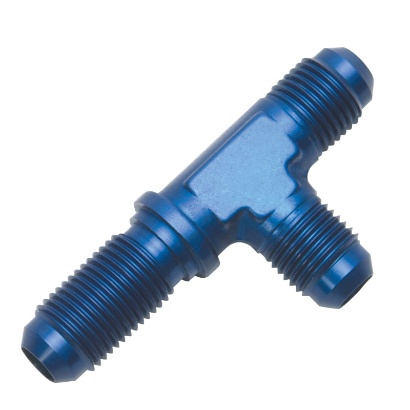 Russell -3 AN Flare Bulkhead Tee on Run Blue - 662470
