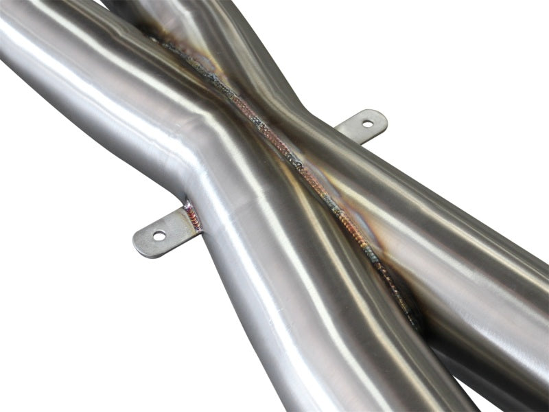 aFe MACHForce XP Exhaust 304SS Cat-Back w/ Carbon Fiber Tips 12-13 BMW M5 (F10) V8 4.4L (tt) aFe