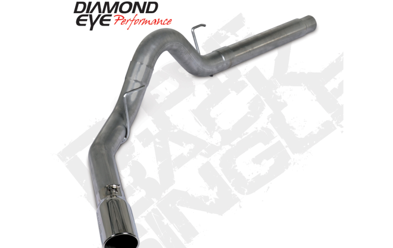 Diamond Eye 18-19 Ford 3.0L Powerstroke F150 - 4in 409SS DPF Back Exhaust Kit w/ Tip 4512BRA-DE Diamond Eye Performance