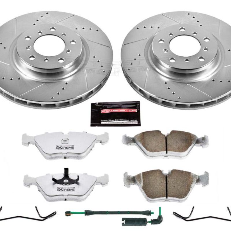 Power Stop 01-06 BMW M3 Front Z26 Street Warrior Brake Kit PowerStop
