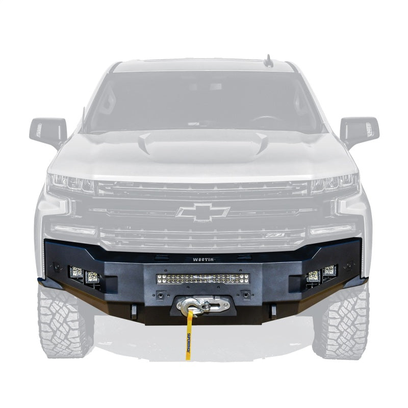 Westin 19-21 Chevrolet Silverado 1500 (Excl. Diesel & LD) Pro-Series Front Bumper - Textured Black Westin