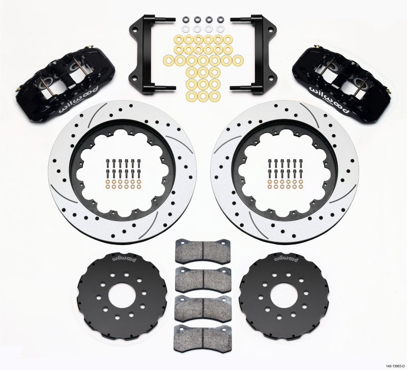 Wilwood AERO6 Front Hat Kit 15.00 Drilled 97-04 Corvette C5/Z06 05-13 C6 Wilwood