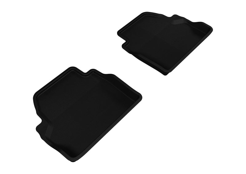 3D MAXpider L1BM05621509 2014-2020 BMW 4 Series F32 Kagu 2nd Row Floormats - Black