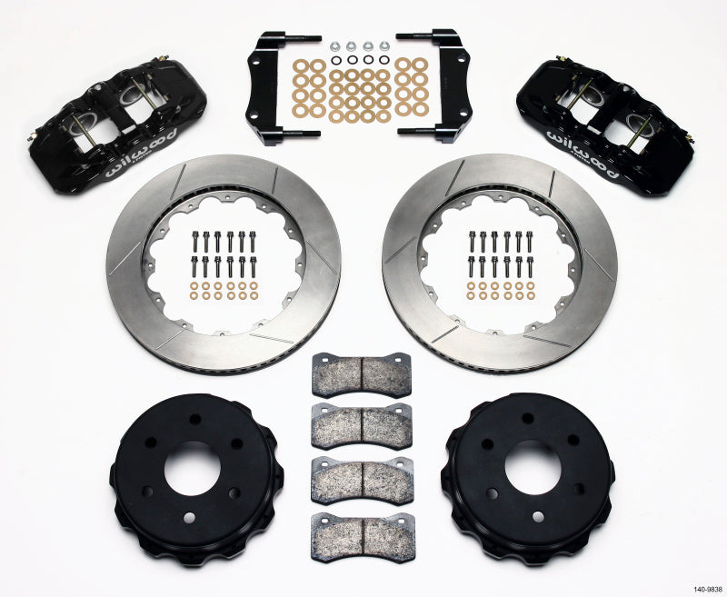 Wilwood AERO4 RearTruck Kit 14.25in 1999-2010 GM 1500-SUV 2 Piston OE Caliper Wilwood