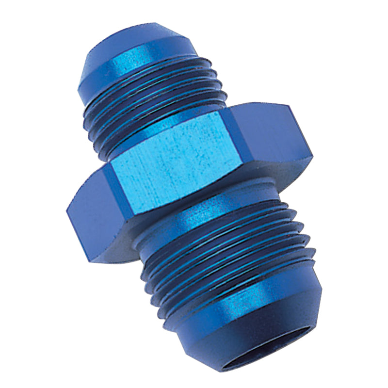 Russell -3 AN to -4 AN Flare Reducer Adapter Blue - 661750