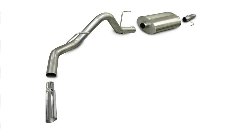 Corsa/dB 06-08 Ford F-150 SuperCrew/6.5ft Bed 4.6L V8 Polished Sport Cat-Back Exhaust CORSA Performance