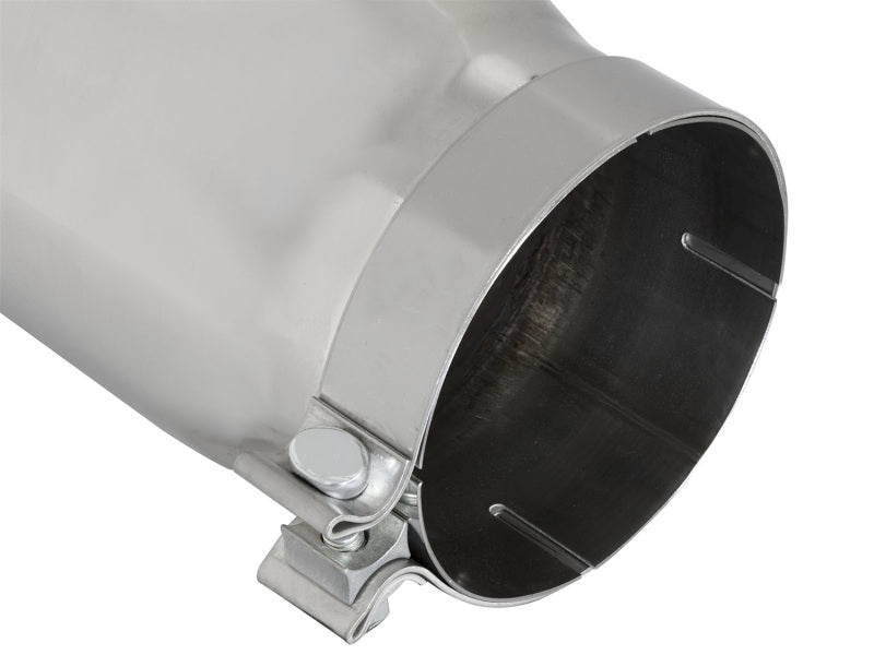 aFe MACHForce-Xp 5in Inlet x 6in Outlet x 15in length Polished Exhaust Tip aFe