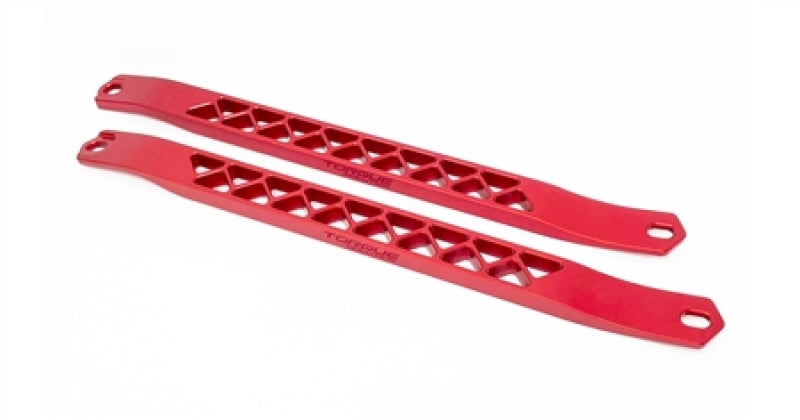 Torque Solution Billet Strut Cross Braces (Red) Toyota GR Supra MKV A90 / A91 - eliteracefab.com