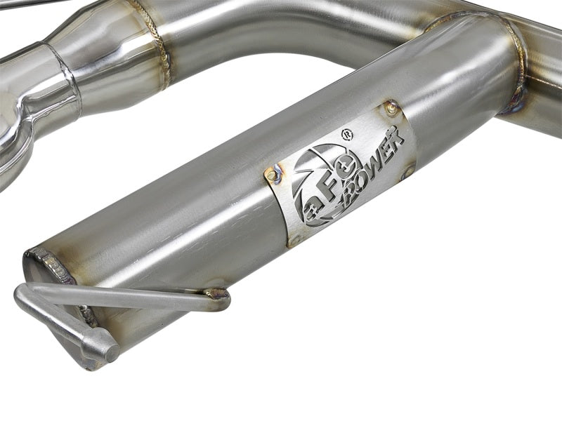 aFe MACHForce XP 08-13 BMW 135i L6-2.0L N54/N55 3in. 304 SS Axle-Back Exhaust w/Polished Tips - eliteracefab.com