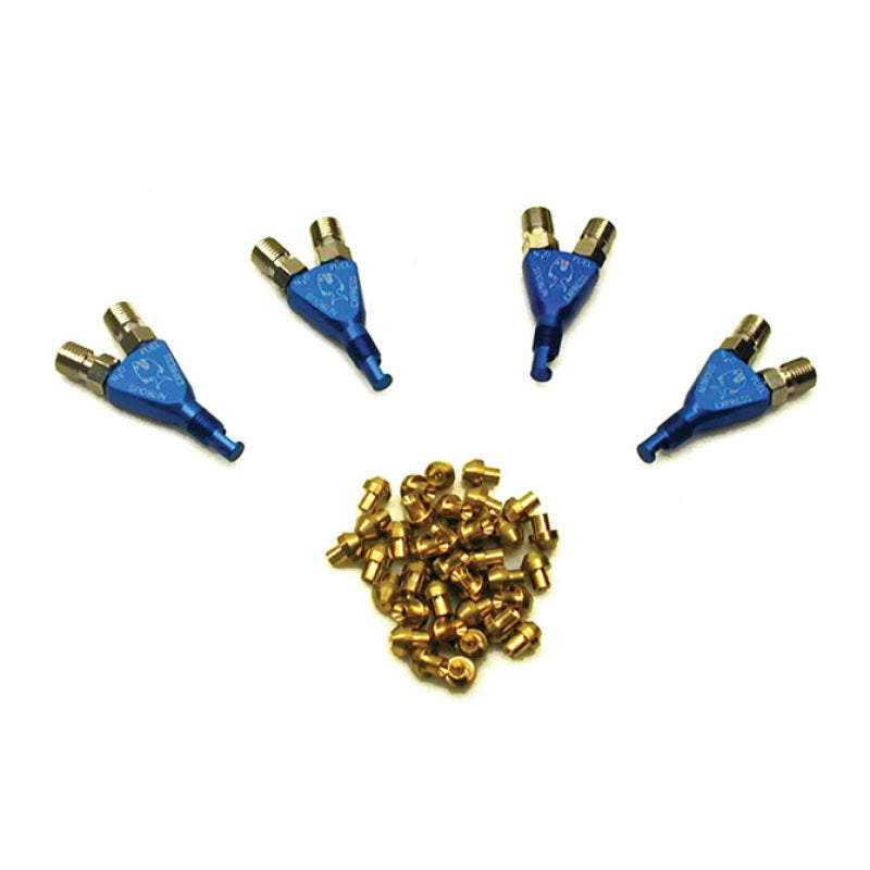 Nitrous Express Piranha Nozzles 4 Cyl (Incl. All HP Settings) - NX704