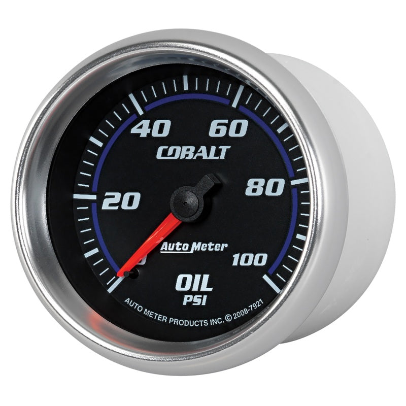 Autometer Cobalt 66mm 0-100 PSI Oil Pressure Gauge 7921