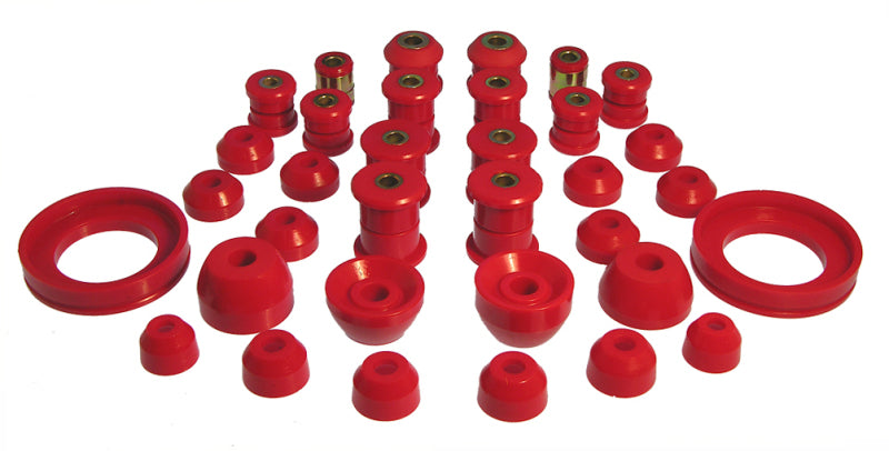 Prothane Total Vehicle Suspension Bushing Kit for 1992–1996 Honda Prelude, Red – 8-2018