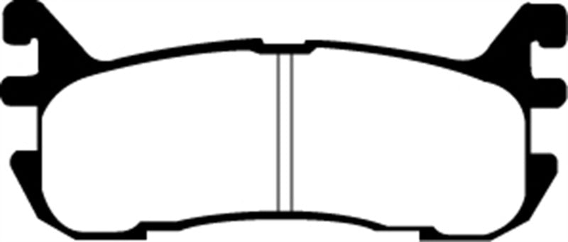 EBC 97-02 Ford Escort 2.0 Redstuff Rear Brake Pads - eliteracefab.com