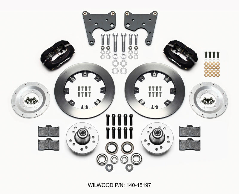 Wilwood Forged Dynalite Front Kit 12.19in 65-72 CDP C Body -Drum Wilwood