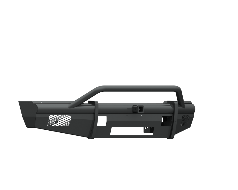 Road Armor 17-20 Ford F-250 Vaquero Front Bumper w/Pre-Runner Guard 2in Receiver - Tex Blk Road Armor