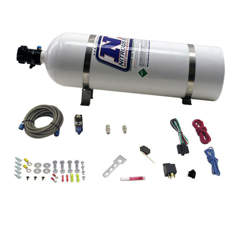 Nitrous Express Diesel Dry Nitrous System Incl. 15 lb Bottle, All Mounting Hardware - NXD11110