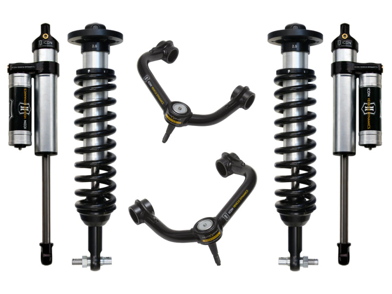 ICON 0-2.63in Stage 3 Tubular UCA Suspension System for 2014 Ford F-150 2WD - K93073T