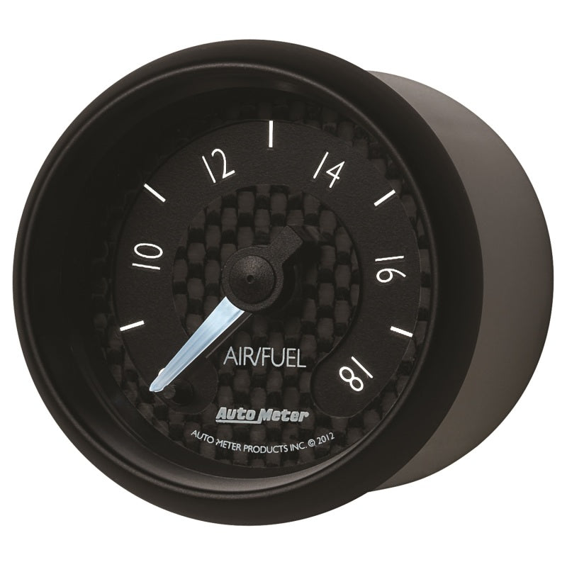Autometer GT Series 52mm Full Sweep Electronic 8:1-18:1 AFR Wideband Air/Fuel Ratio Analog 8070