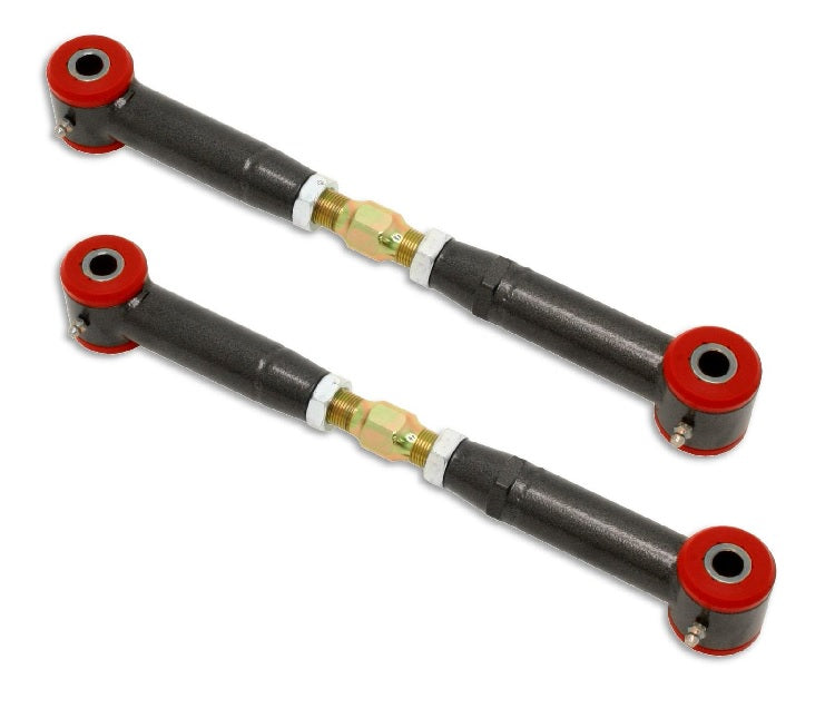 BMR TOE RODS REAR ADJ POLY BUSHINGS (10-15 CAMARO) - BLACK - eliteracefab.com