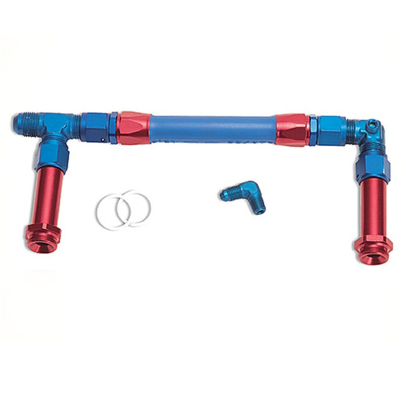 Russell Carburetor Dual Inlet Kit -6 AN to 7/8-20 - 641101
