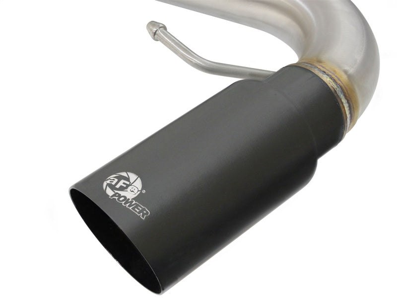 aFe MACHForce XP 2.5in Axle Back Stainless Exhaust w/ Black Tips 07-13 BMW 335i 3.0L L6 (E90/92) N55 aFe