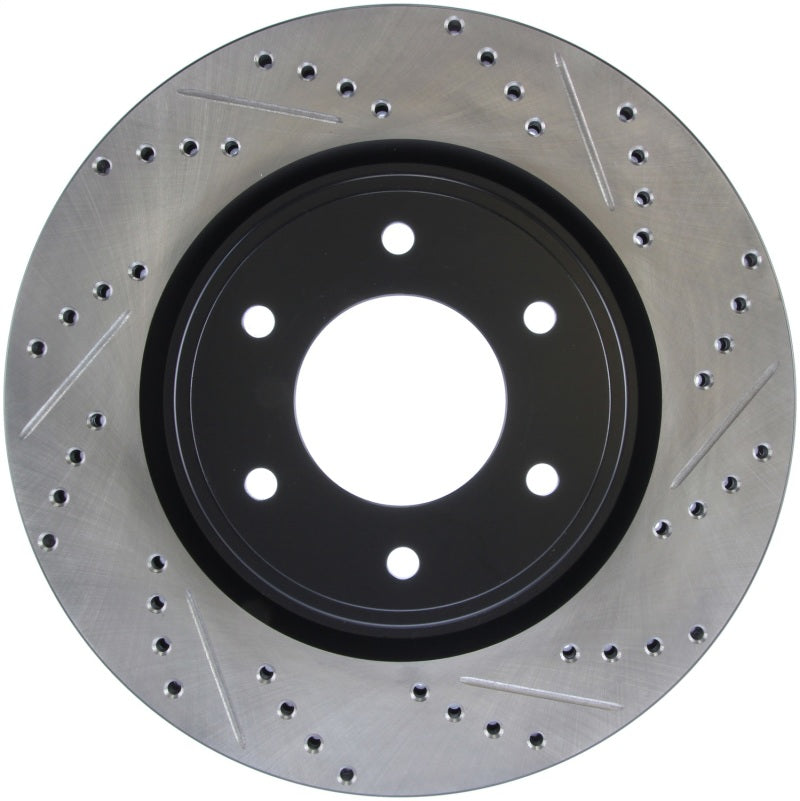 StopTech Slotted & Drilled Sport Brake Rotor Stoptech