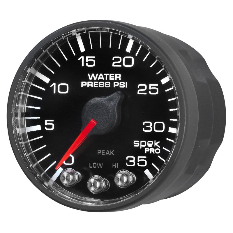 Autometer Spek-Pro 52.4mm 0-35 PSI Digital Stepper Motor Water Pressue Gauge P343328