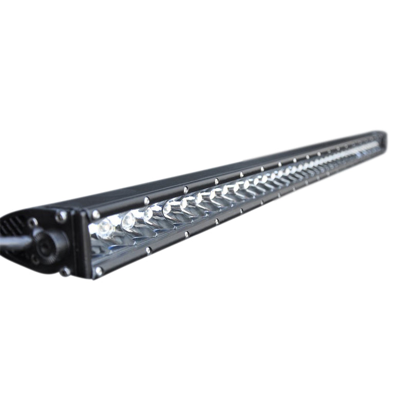 DV8 Offroad 50in Light Bar Slim 250W Spot 5W CREE LED - Black - eliteracefab.com