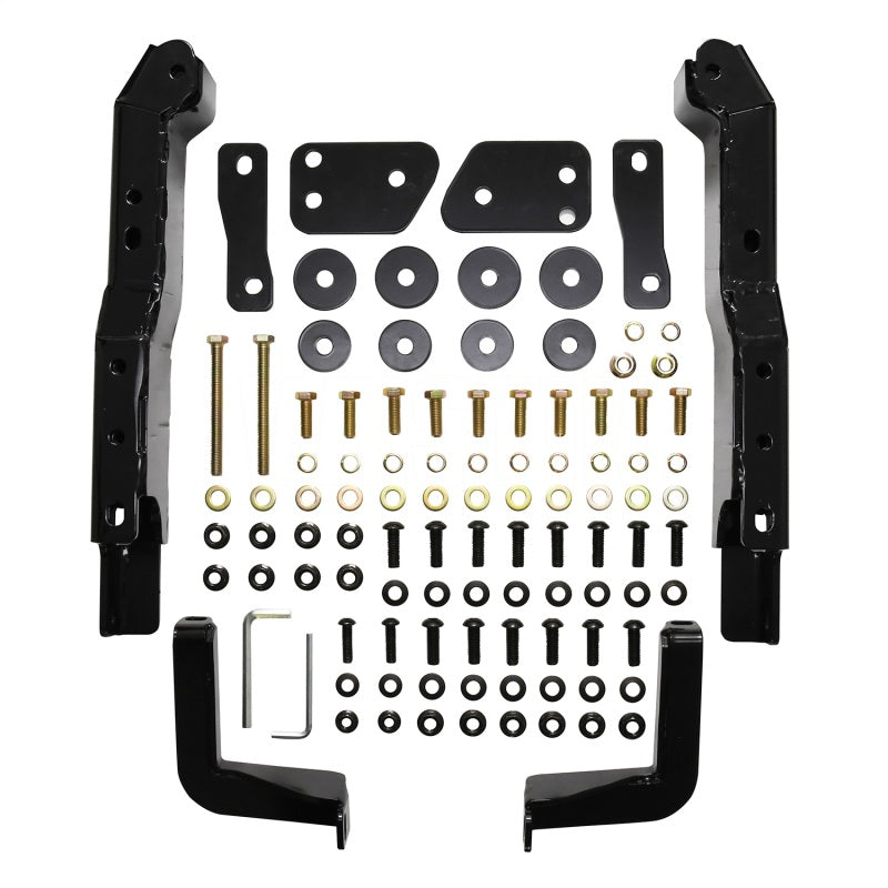 Westin 22-23 Chevrolet Suburban/Tahoe HDX Winch Mount Grille Guard - Black Westin