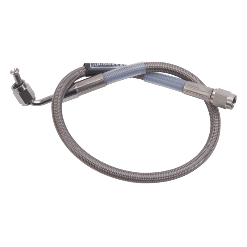 Russell Performance 33in 90 Degree Competition Brake Hose Russell