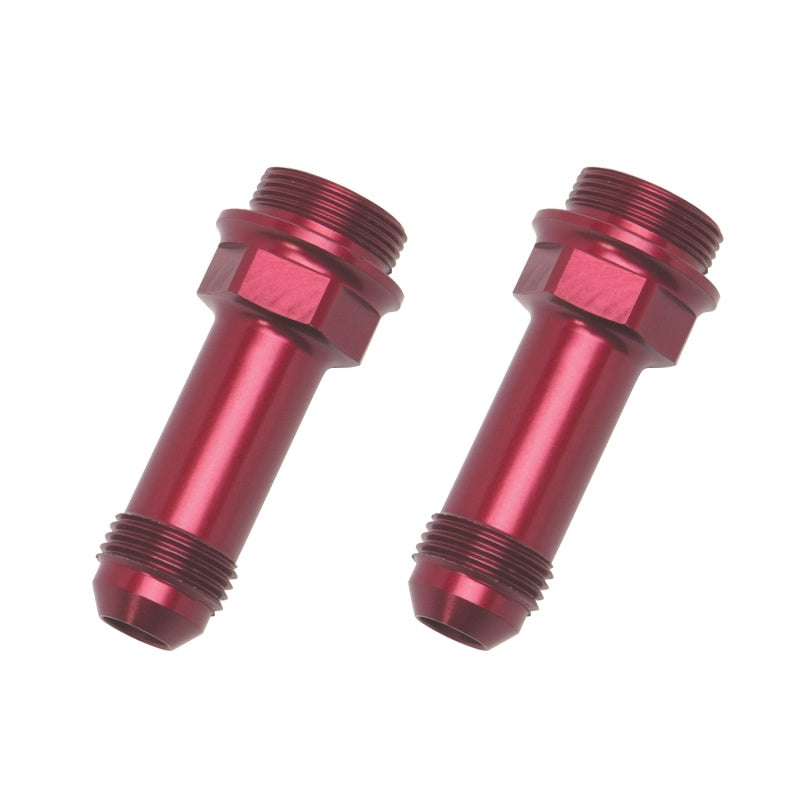 Russell Carburetor Fitting -8 AN to 7/8-20 2-Pack - 640370