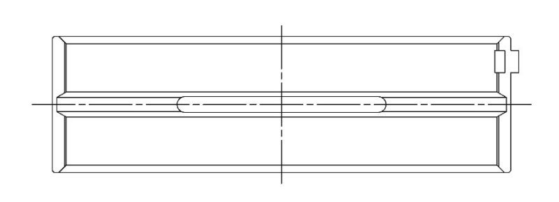 ACL 5M1039HC-10 Ford V8 370/429/460 .010 Oversized Race Main Bearing Set - CT-1 Coated