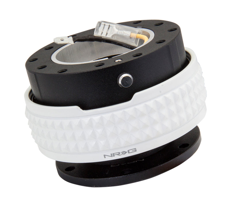 NRG Quick Release Kit - Pyramid Edition - Black Body / Glow In The Dark Pyramid Ring.