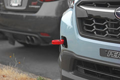 Perrin Tow Hook Kit - Front 13-18 Subaru Forester - Red - eliteracefab.com