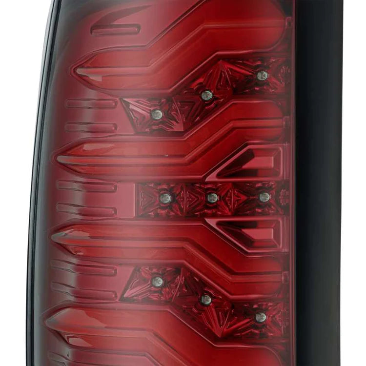 AlphaRex 09-18 Dodge Ram 1500 PRO-Series LED Tail Lights Red Smoke - eliteracefab.com