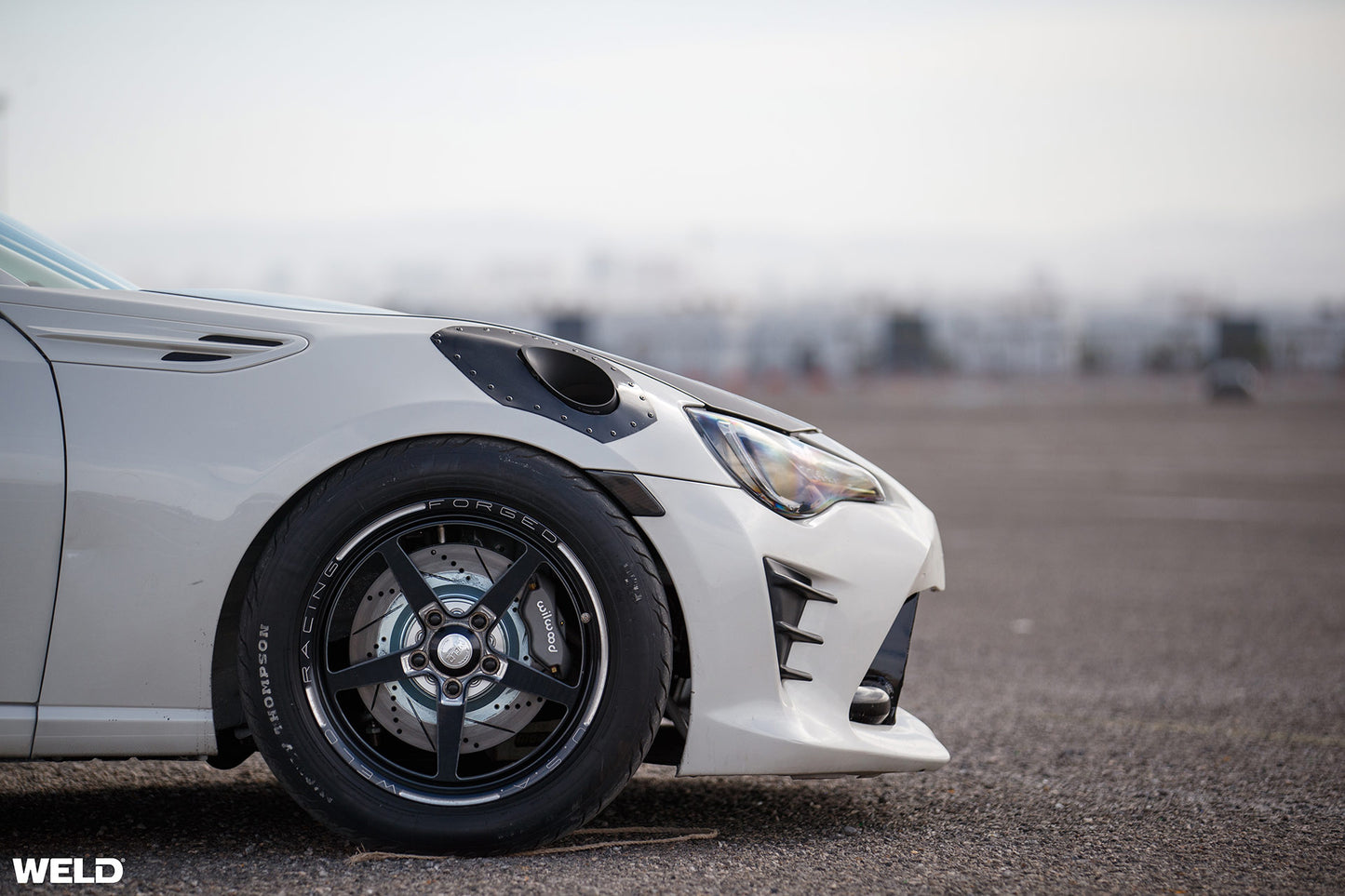 Weld S71 15x10 / 5x4.5 BP / 7.5in. BS Black Wheel (Medium Pad) - Non-Beadlock - eliteracefab.com