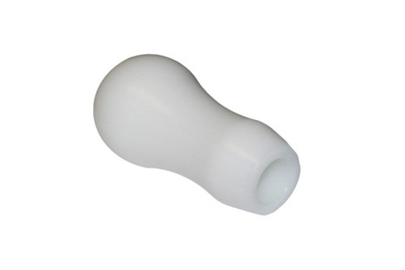 Torque Solution Delrin Tear Drop Tall Shift Knob (White) for Universal 12x1.25 - TS-UNI-144w