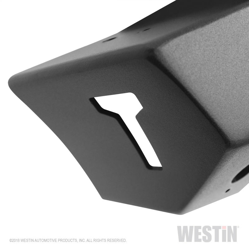 Westin 18-22 Jeep Wrangler JL / 20-22 Gladiator WJ2 Stubby Front Bumper - Tex. Blk Westin