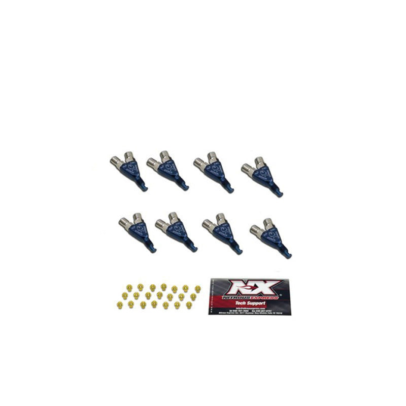 Nitrous Express Piranha Nozzles 8 Cyl (Incl. All HP Settings) - NX700