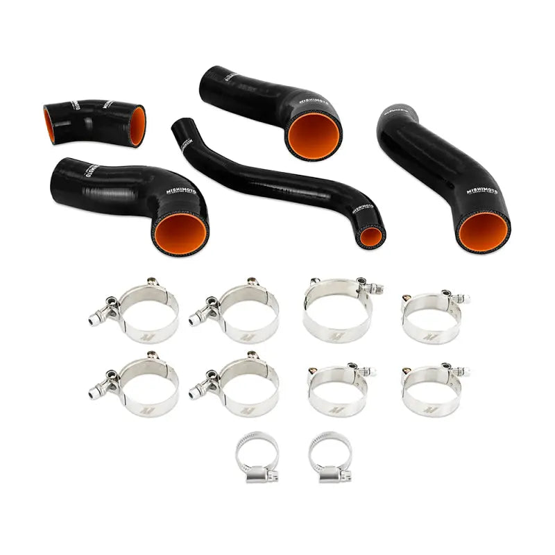 Mishimoto 13-17 Hyundai Veloster Turbo Silicone Intercooler Hose Kit - Black Mishimoto