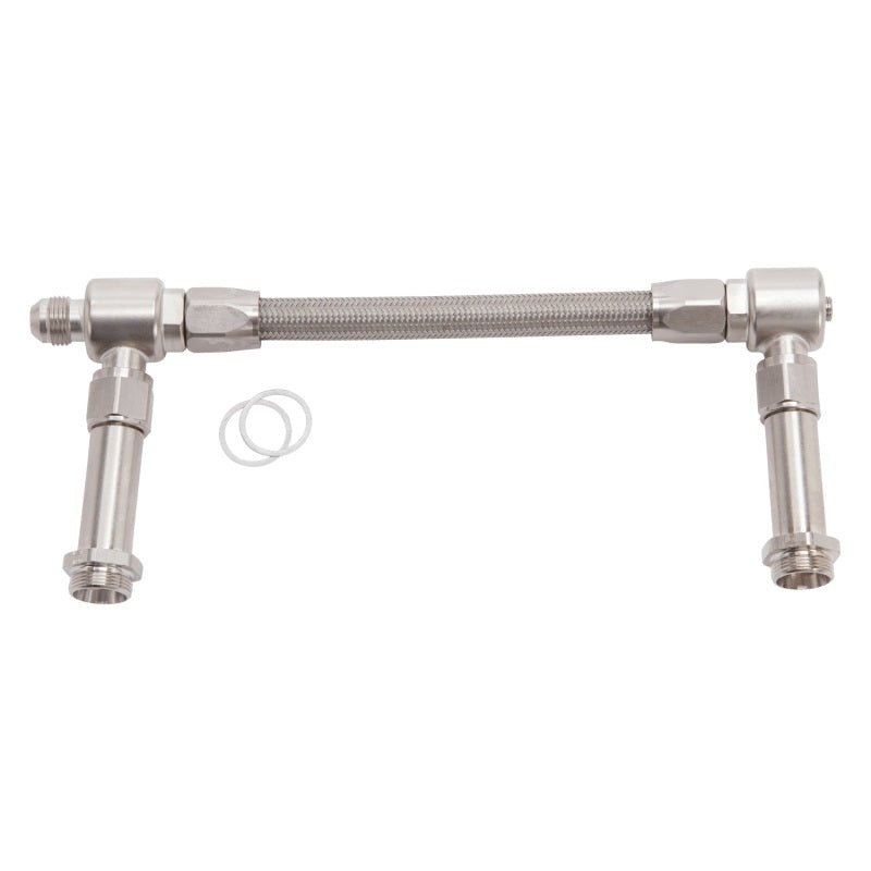 Russell Carburetor Dual Inlet Kit -8 AN to 7/8-20 - 641151