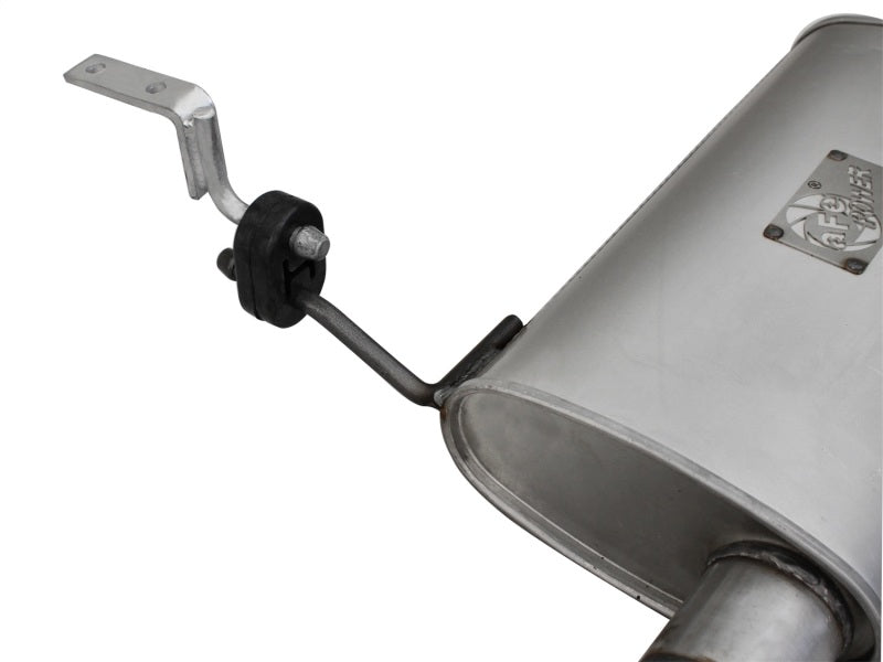 aFe Scorpion Exhaust System, Cat Back Aluminized Hi-Tuck 07-14 Jeep Wrangler JK Unlimited V6 3.6/3.8 aFe